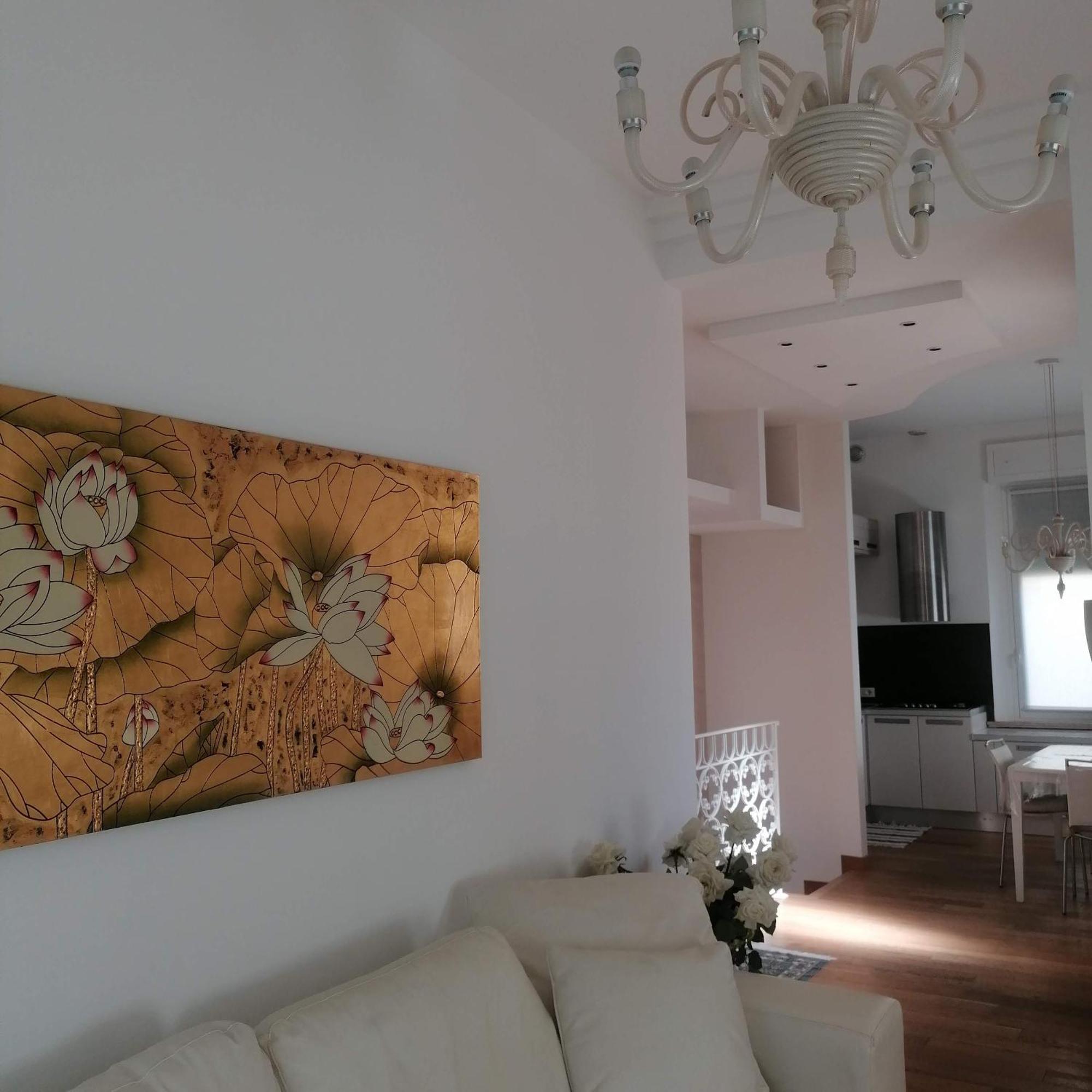 Appartamento In Villa Pesaro Bagian luar foto